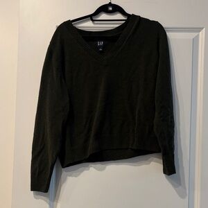 GAP Forest Green V-Neck Sweater